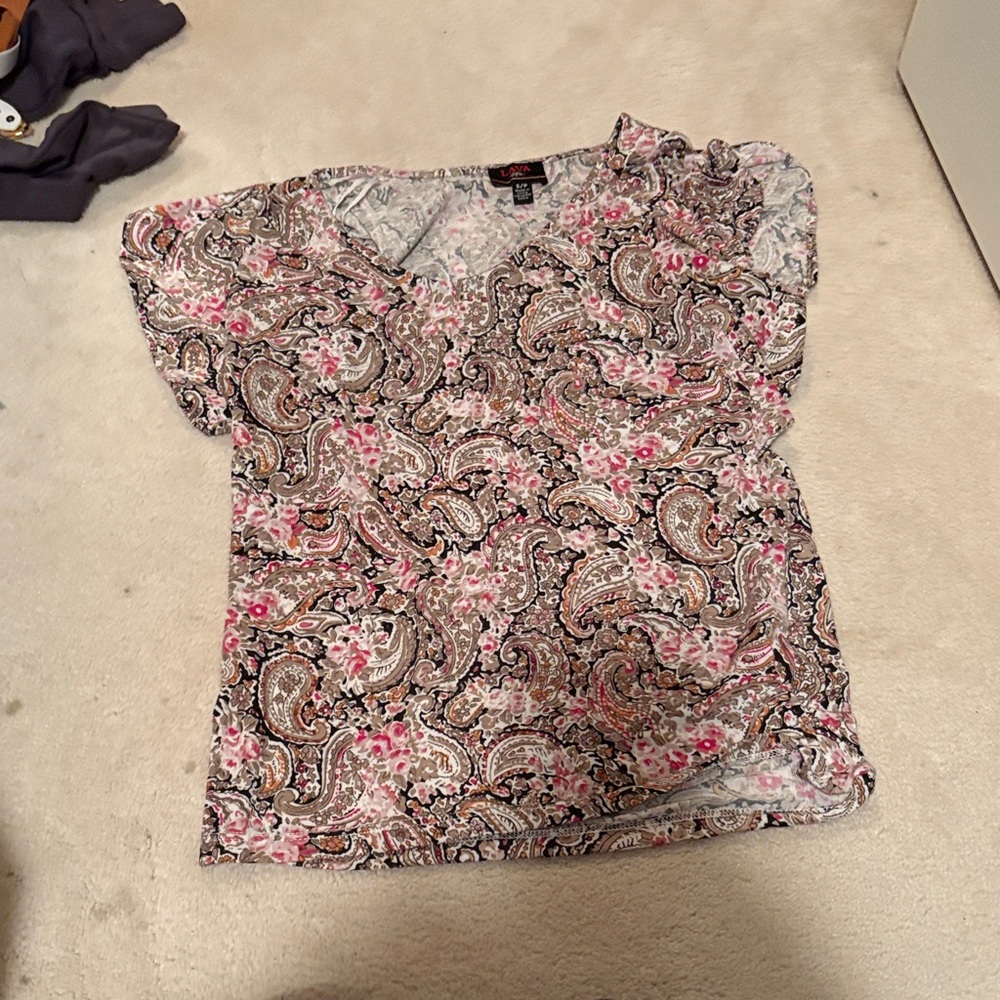 Paisley Print Women's Blouse
